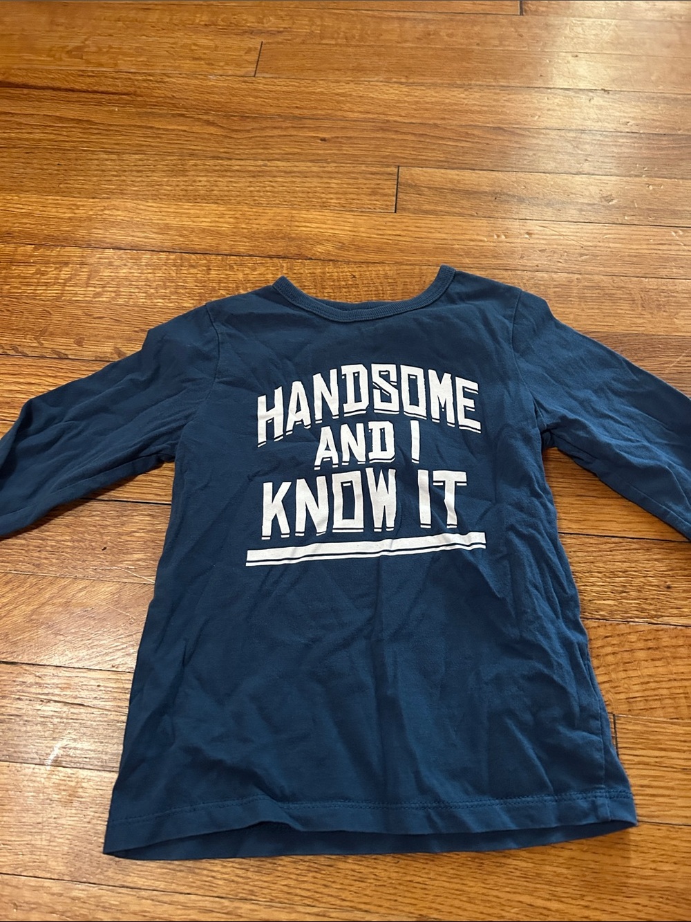 Old Navy Boys' Maroon Long-Sleeve Graphic Tee - Marooni - Picture 9 of 10